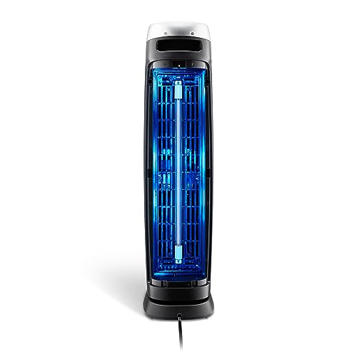 GermGuardian 5-In-1 HEPA Air Purifier for Home, Large Rooms Up To 915 Sq. Ft. with HEPA Pet Air Filter, UV-C Light & Odor Reduction, AC5250PT, 28