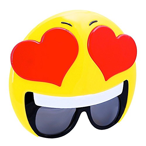 Sunstaches Emotion Hearts Sunglasses