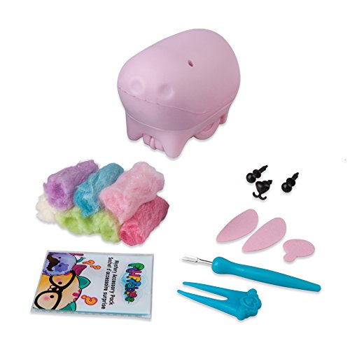 The Orb Factory Fluffables Gumdrop Motion Arts and Crafts (17 Piece), Green/Blue/Purple/White/Pink, 11.75" x 2" x 6"