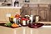 AVACRAFT 18/10 Stainless Steel Mixing Bowls with Lids, non slip silicone base bowls with Handle, Mixing Bowl Set with Pour Spouts & Measurement Marks, Home Essentials Cooking Bowls, (Red)
