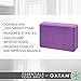 Gaiam Essentials Yoga Brick | Sold as Single Block | EVA Foam Block Accessories for Yoga, Meditation, Pilates, Stretching (Purple)thumb 4