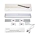 JEBSENS - T05 LED Under Cabinet Lighting, Rechargeable Battery Operated Closet Light with Motion Sensor, Stick on anywhere, Wireless On/Off/Auto Switch, Cool White