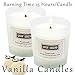 Vanilla Scented Candle-Natural Wax and Sweet Vanilla Essential Candles,Long Lasting and Highly Scented for Stress Relief,Romantic Dinner Date,Spathumb 3