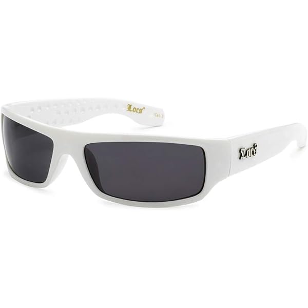 Amazon.com: White Harcore LOCS Sunglasses with Free Micro Fiber