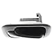Evan-Fischer Interior Door Handle compatible with Honda Civic 92-95 Front LH Inside Gray Plastic Sedan (=Rear LH)