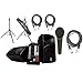 Yamaha STAGEPAS 400I Portable PA System w/ Speaker Stands, Microphone, and (2) XLR Cables