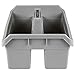 TableTop king 49 Gray Maxi Maid Carrier Janitor Caddy