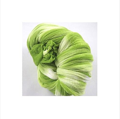 5*6pcs 1.5m Double Colors nylon flower stocking making accessory handmade diy crafts (Color 8)