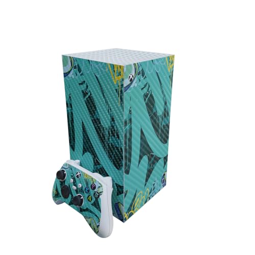Carbon Fiber Gaming Skin Compatible with Microsoft Xbox Series X Digital Editio…