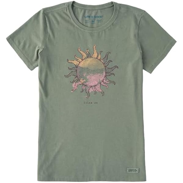 Life Is Good. Women's Three Birds Short Sleeve Crusher-LITE