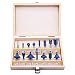 LU&MN Carbide Tipped Router Bits (15 PCS) With 1/4" Shank, Wood Milling Saw Cutter, All Purpose (Woodworking Tools for Home Improvement and DIY) primary