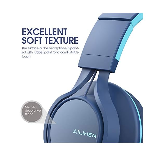 AILIHEN-C8-Upgraded-Headphones-with-Microphone-and-Volume-Control-Folding-Lightweight-Headset-for-Cellphones-Tablets-Smartphones-Computer-PC-Mp34-Indigo Ailihen C8 (Upgraded) Headphones with Microphone and Volume Control Folding Lightweight Headset for Cellphones Tablets…