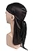 Century Star Satin Silk Head Wrap Durag Long Tail Beanies for Men Women Headwraps Cap 6pcs Wine Red&Navy&Black&Glod&White&Silver