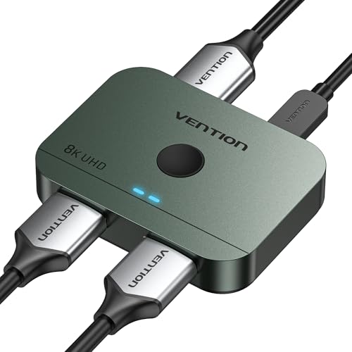VENTION 8K HDMI Switch 2 in 1 Out