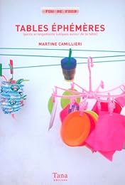 Tables éphémères