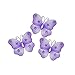 The Butterfly Grove Ella Butterfly Decoration 3D Hanging Mesh Nylon Decor, Purple Wisteria, Mini, 3