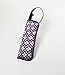 Fit & Fresh Hot Iron Shield, Heat-Resistant Storage/Travel Case for Hair Straighteners, Flat Irons or Curling Irons, Navy Pink Lily Drop