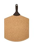 Epicurean 007-21140102 Pizza Peel with Silicone Handle, 21-Inch by 14-Inch, Natural with Brown Handle