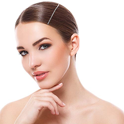 image for SHANGXING 14 Pcs Rhinestone Bobby Pins Crystal Hair Pins Crystal Bobby