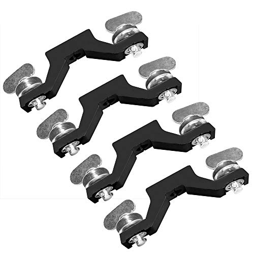 Photo 1 of heneng 4 Pcs Moving Head Light Bridge Truss Clamp, Mounting Spacing 5-1/2", Fast-Lock Connector Bracket, Max Load 330lbs