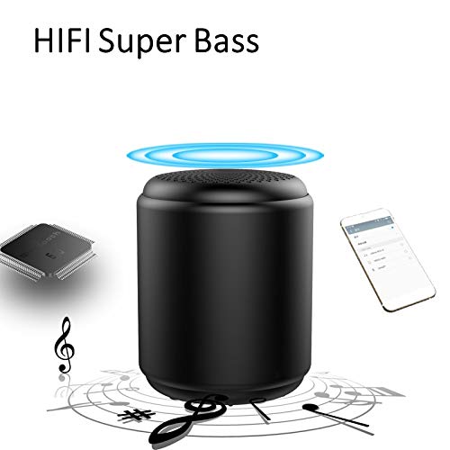 Mini-bluetooth-luidspreker, draadloos, 50 dB, subwoofer, draagbaar, extra bas, waterbestendig, voor smartphones, tablets… - Afbeelding 4