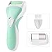 Electric Foot File Callus Remover HAIRBY Powerful Electronic Pedicure Tool for Dry Dead Hard Cracked Skin, Suitable for Wet and Dry Use, with 2 Roller Heads, USB Rechargeable