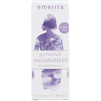 Emerita Personal Moisturizer | Intimate Skin Care for Vaginal Dryness | Water Based with Calendula & Vitamin E | Estrogen & Paraben Free | 2 fl oz