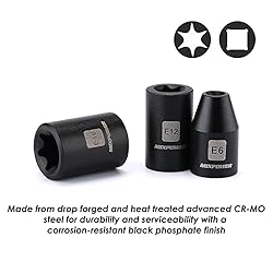 MIXPOWER 3/8" Drive Master Hex Bit Impact Socket