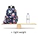 ODTEX Backpack Water Resistant School Bookbag for College Travel Laptop Backpack Fits for 15 inch Notebook and Tablet
