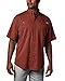 Columbia Men's Tamiami II Short Sleeve Shirt, Rusty, Large