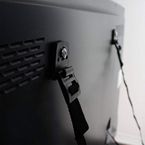TV Anti Tip Straps (2 Pack) - Baby Proof Furniture Wall Anchor Kit - Earthquake Safety for Flat Screens & Shelves
