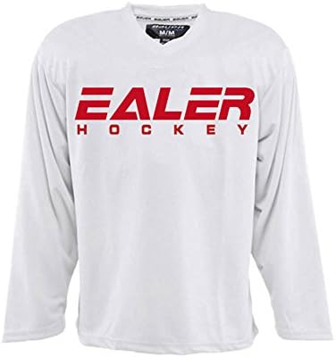 Goalie Hockey Jersey, EALER HOCKEY Adult Senior Ice Hockey Practice Jersey White