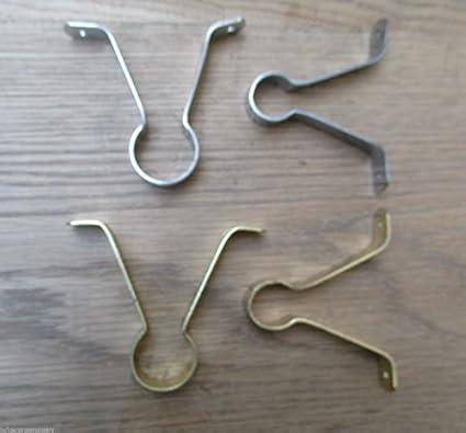 Ironmongery World Wardrobe Hanging Clothes Rail Bracket Support