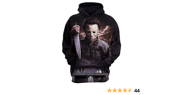 michael myers 3d hoodie