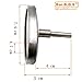 Hisencn Grill Lid Thermometer for Nexgrill 720-0830H, 720-0888, 720-0679, 720-0737, Temperature Gauge Heat Indicator Replacement for Nexgrill, Brinkmann, Grill Master, Charmglow and More Grills