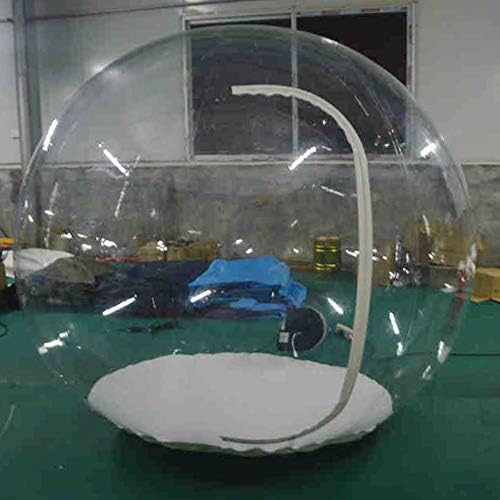SAYOK Inflatable Crystal Ball Inflatable Bubble Igloo Tent Transparent Dome with Air Blower Inflatable Mall for Advertising Wedding Festival Event Exhibition