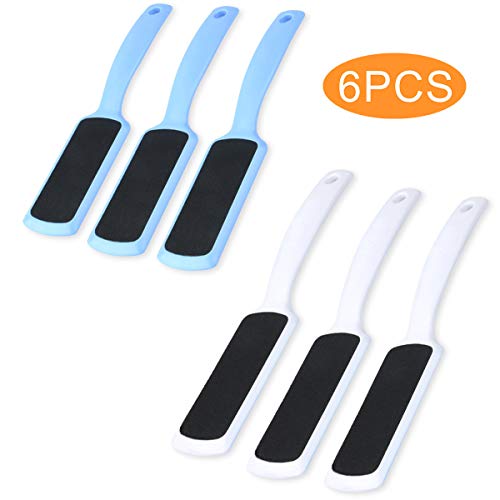 Foot File Pedicure Rasp Callus Remover,Double-Sided Colossal Foot Rasp Foot File and Callus Remover to Remove Hard Skin (Pack of 6)