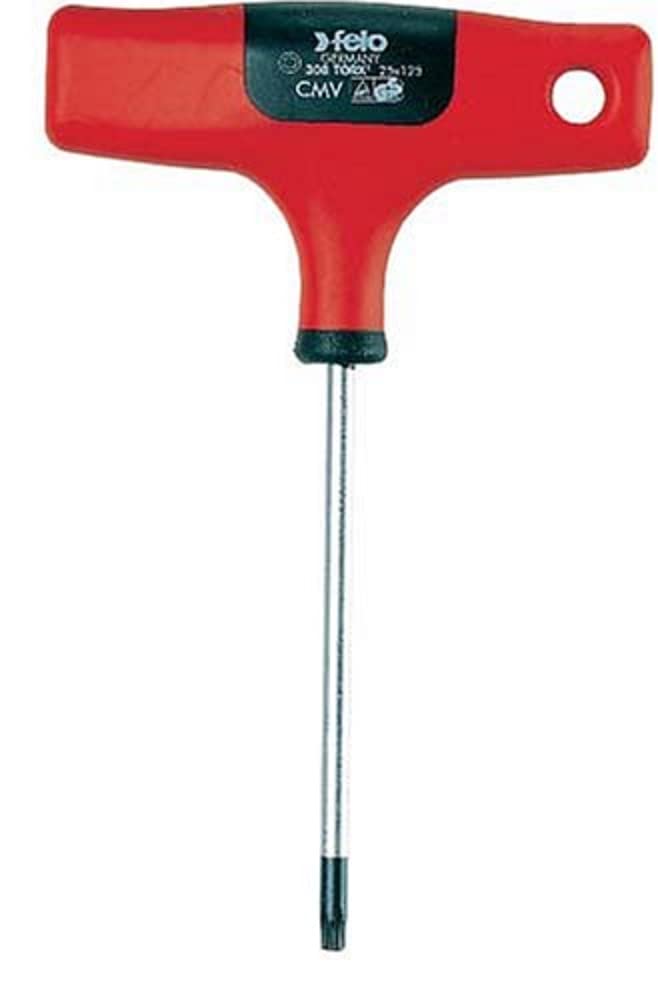 Felo 0715732330 T45 Torx T-Handle, 5-1/2-Inch Long, 308 Series