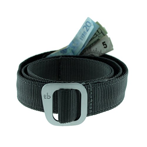 Dakota Money Belt made in USA by Thomas Bates (Graphite)