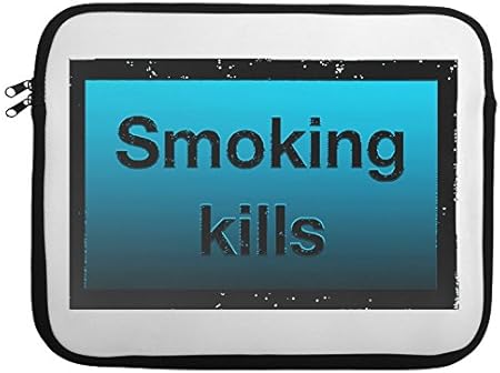 Smoking Kills Logo Laptop Case 13 14 15 14 Amazon Co Uk Computers Accessories