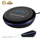 iPhone X Wireless Fast Charger,Samsung S9 Wireless Charger,iPhone Charger Wireless,Samsung Wireless Charger,Wireless Charger for iPhone 8plus,iPhone X and Samsung Galaxy S9,S8,S7,S5,S6-No Adapter