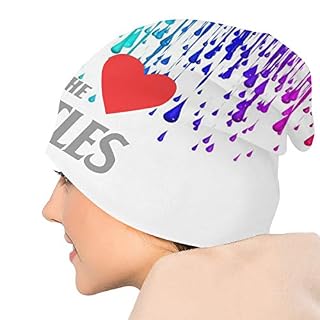 Homme Femme I Love The Beatles Logo Skull Cap – Casquette de Baseball Hat Beanie Chapeau pour Femme Hommes - Les Beatles, Paul McCartney, John Lennon, RIngo Starr, George Harrison Homme Femme I Love The Beatles Logo Skull Cap - Casquette de Baseball Hat Beanie Chapeau pour Femme Hommes – Image 5