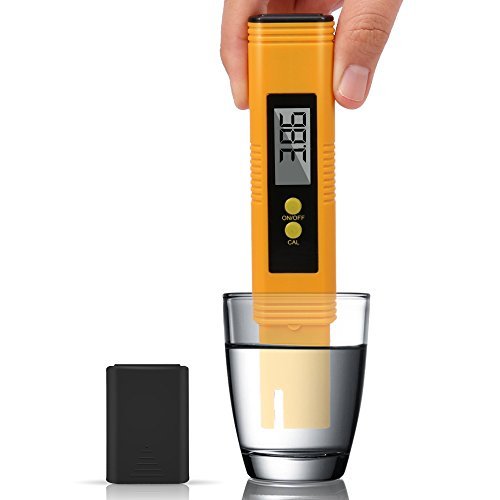instecho Digital PH Meter, 0.01 Resolution Pocket Size Water Quality Tester with ATC 0-14 pH Measurement Range for Household Drinking Water, Aquarium, Swimming Pools, Hydroponics (vde) - Thumbnail 7