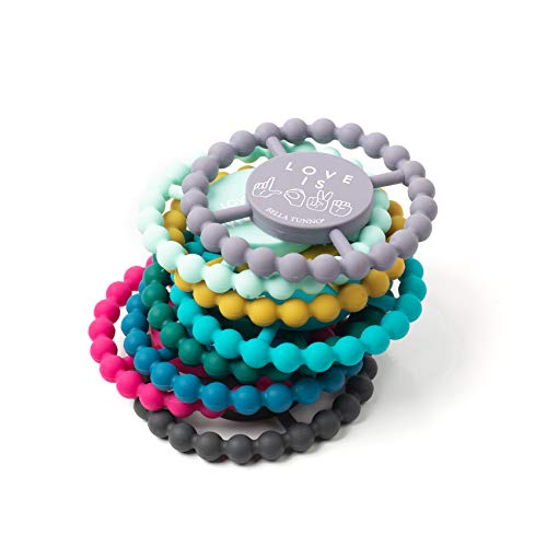 Bella Tunno Silicone Teether with Easy Grip, Soft on Gums and Perfect