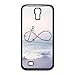 Infinity Anchor Hard Plastic Back Cover Case for Samsung Galaxy S4