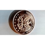 1 Ounce 2012 .999 Pure Copper Bullion Round Modern Quarter Reverse Design