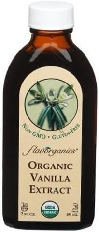 Flavorganic Vanilla Extract 2 FZ (Pack of 9)