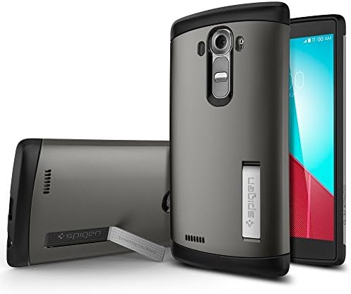 Spigen Inc. Slim Armor Case for LG G4 - Gunmetal