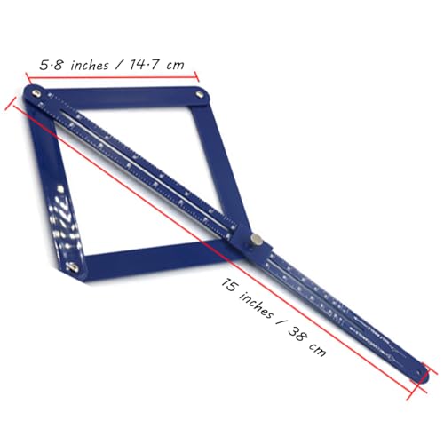 Corner Angle Finder Miter Saw Protractor Bevel Gauge with Scale Digital Diagonal photo 6