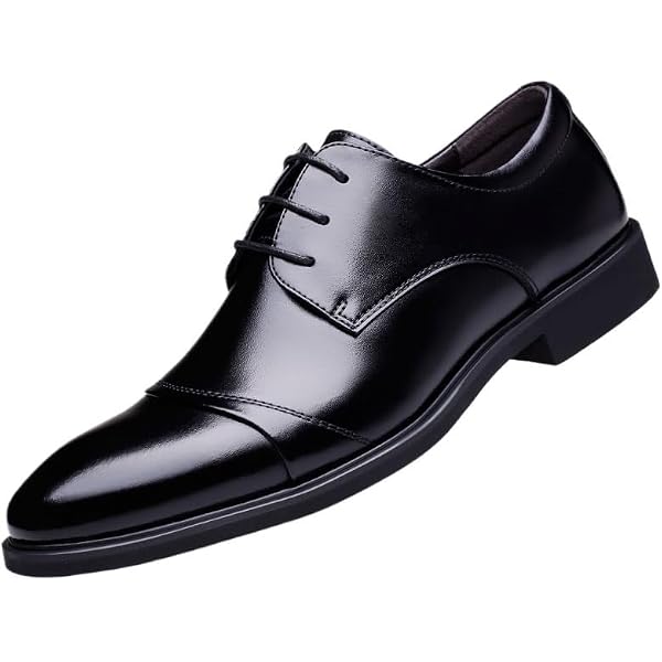 Amazon.com | Men's Vintage Dress Cap Toe Shoes Classic Formal